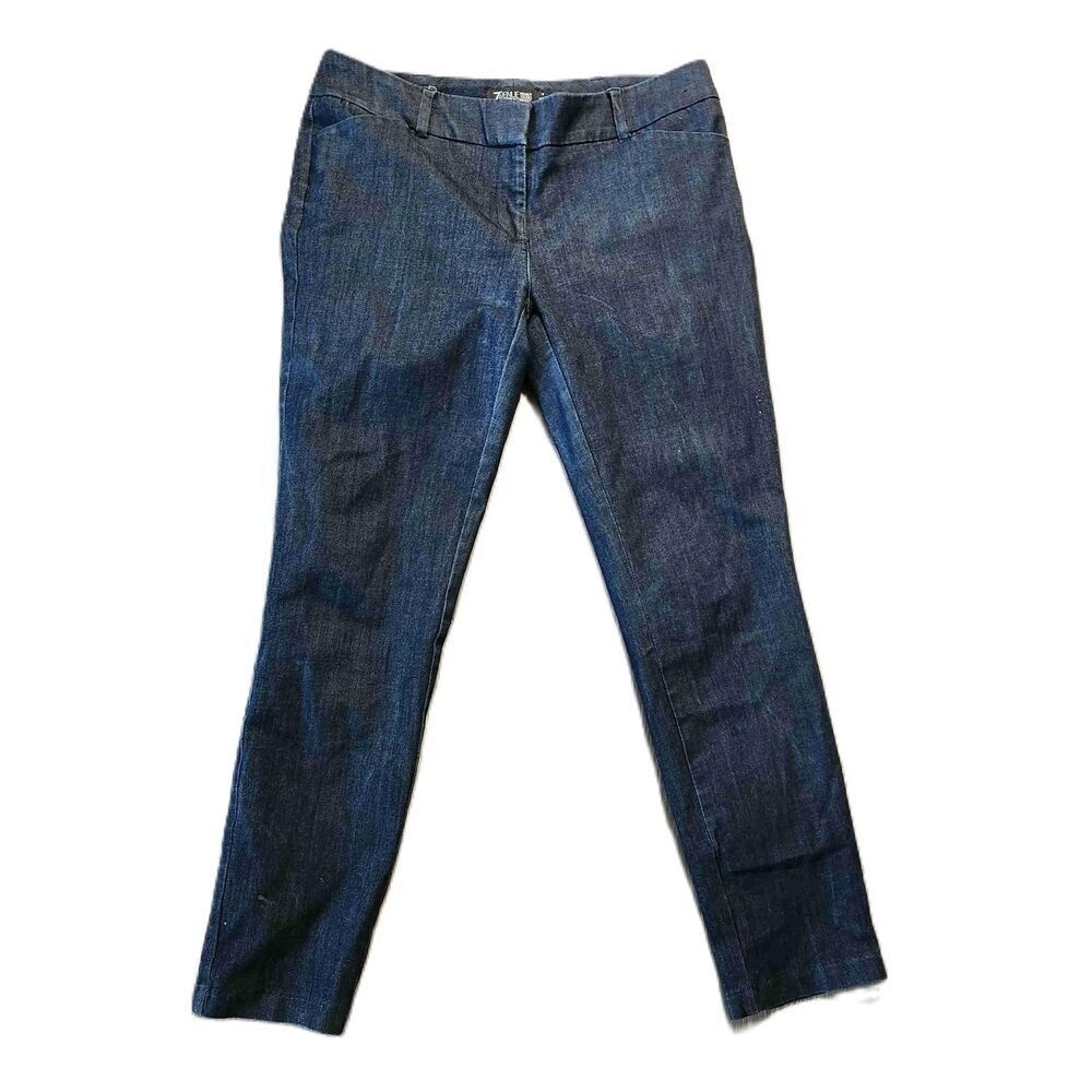 7th Avenue Blue Stretch Skinny Jeans Women Size 4